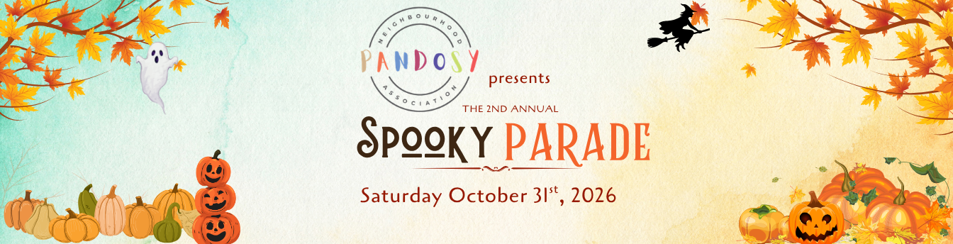 The Pandosy Neighbourhood Association Spooky Parade - Saturday October 31st 2026