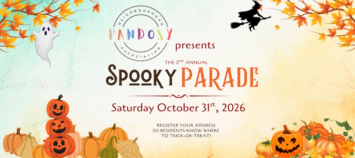 The Pandosy Neighbourhood Association Spooky Parade - Saturday October 31st 2026